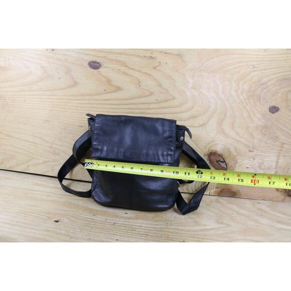 American Leather Co Backpack Black Leather Liberty Bag - Picture 11 of 12